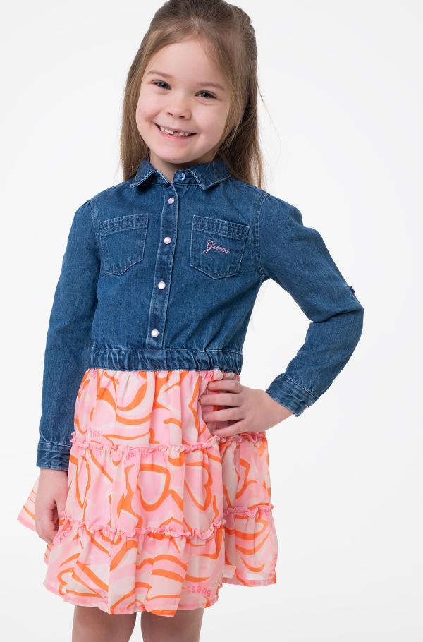 P9ZZ Dress K3YK16 D4EU0 Guess Kids, Girls Dresses P9ZZ Dress K3YK16 D4EU0  Guess Kids, Girls Dresses | Denim Dream e-store