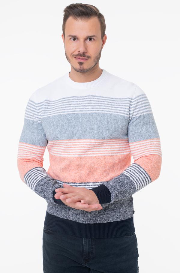 Tom Tailor Structured knit jumper - blue (34761) - S