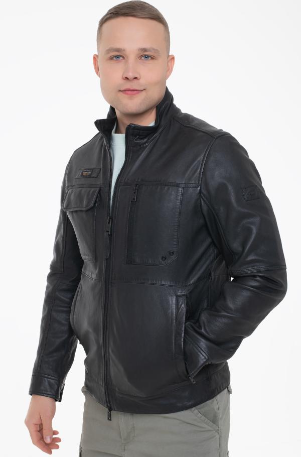 Camel active store leather jacket