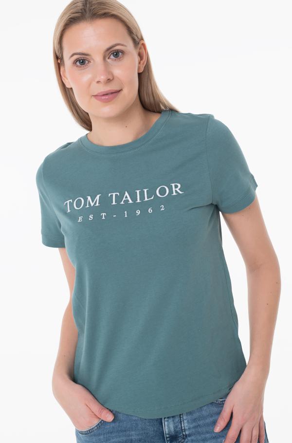 green T-shirt 1041288 Tom Tailor, Short-sleeve t-shirts green T-shirt  1041288 Tom Tailor, Short-sleeve t-shirts | Denim Dream E-pood
