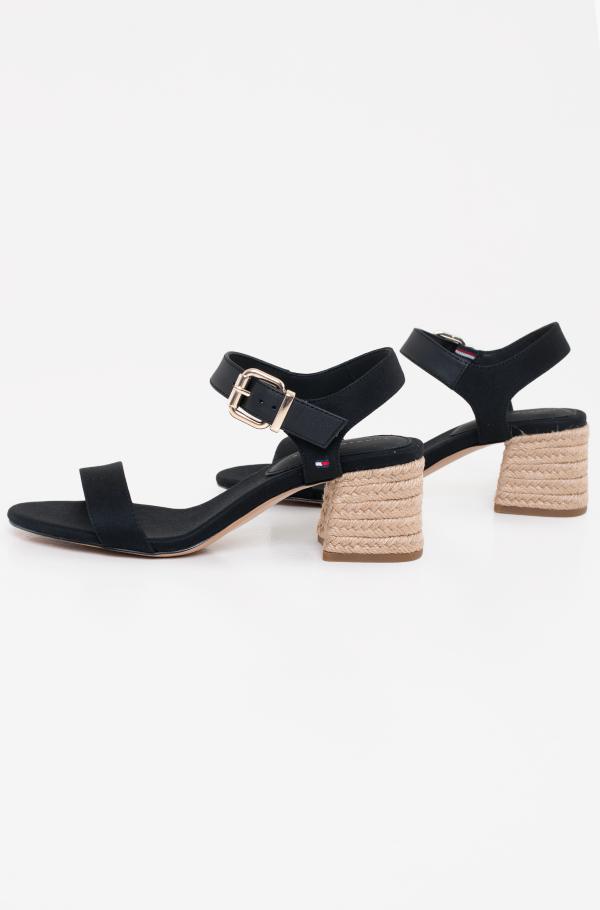 black Shoes BLOCK MID HEEL SANDAL Tommy Hilfiger Shoes black Shoes BLOCK MID HEEL SANDAL Tommy Hilfiger Shoes Denim Dream e store