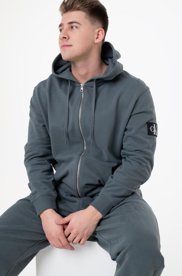 Calvin klein zip through hoodie on sale