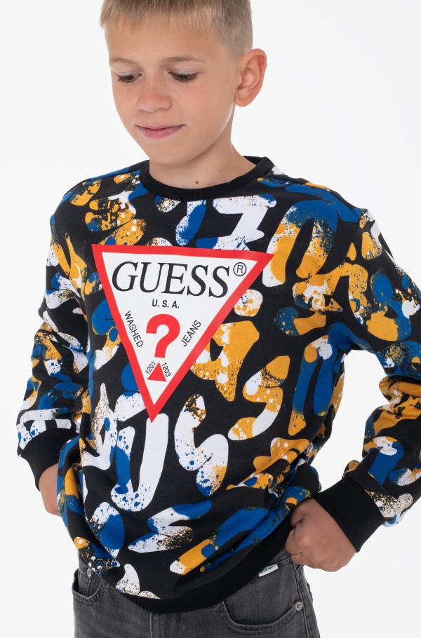 black Hoodie L4YQ02 KA6R3 Guess Kids Boys Sweatshirts black Hoodie L4YQ02 KA6R3 Guess Kids Boys Sweatshirts Denim Dream e store