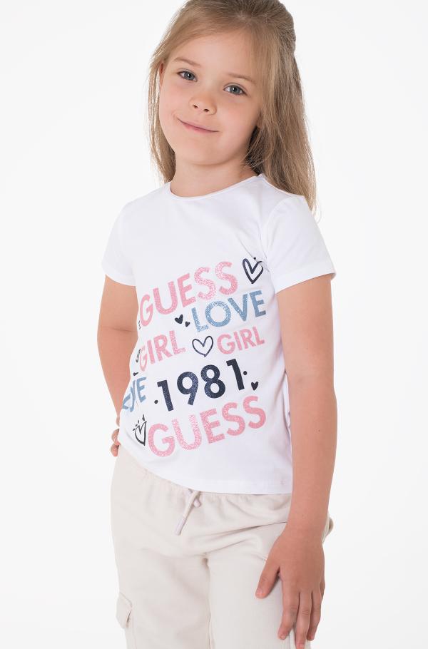 valge Kids t shirt K4YI26 K6YW4 Guess Kids Girls T shirts valge Kids t shirt K4YI26 K6YW4 Guess Kids Girls T shirts Denim Dream e store