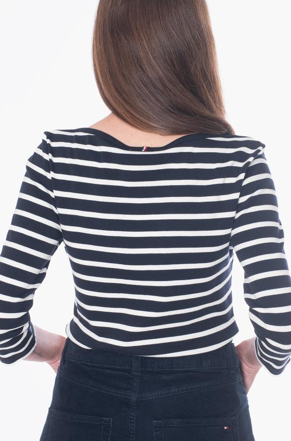 02C Long sleeved t-shirt NEW CODY SLIM BOAT-NK 3/4SLV Tommy