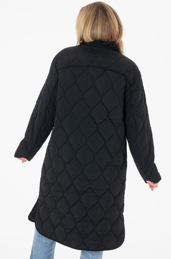 black Jacket TJW ONION QUILT COAT EXT Tommy Jeans, Women