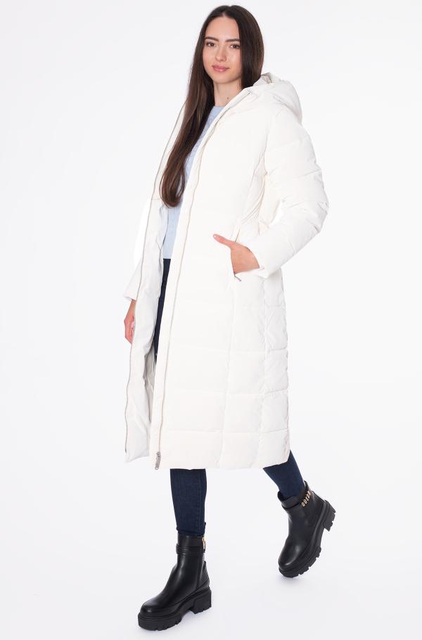 white Jacket SOFT TOUCH LONG FITTED PUFFER Calvin Klein Women Jackets white Jacket SOFT TOUCH LONG FITTED PUFFER Calvin Klein Women Jackets Denim Dream e store