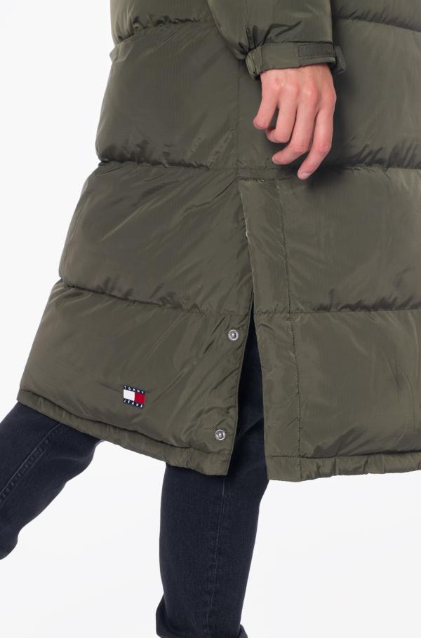 green Jacket TJW ALASKA LONG PUFFER EXT Tommy Jeans, Women