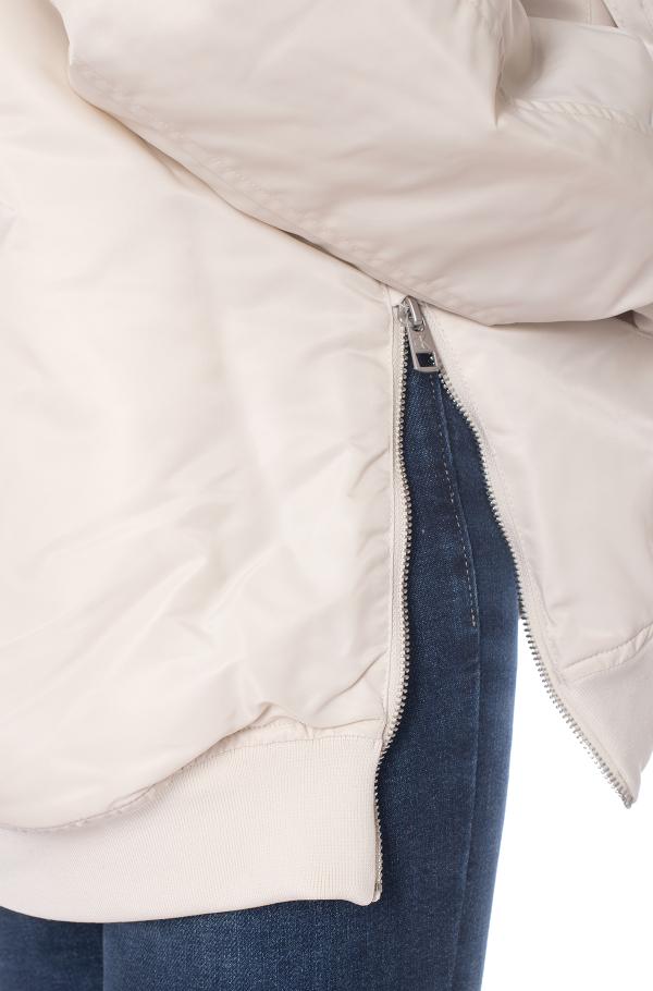 beige2 Jacket SATIN BOMBER Calvin Klein, Women Light jackets