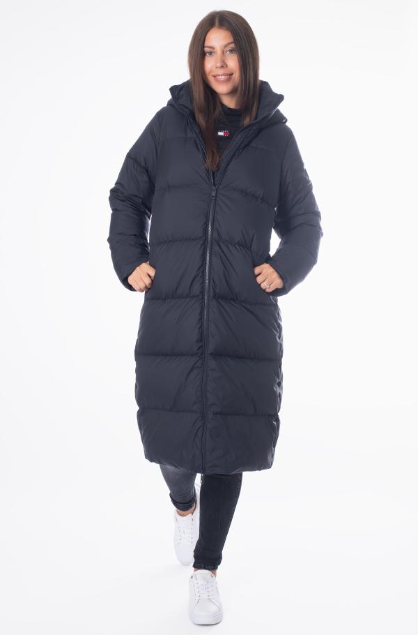 Dark blue Jacket HW DOWN CASUAL MAXI Tommy Hilfiger, Women