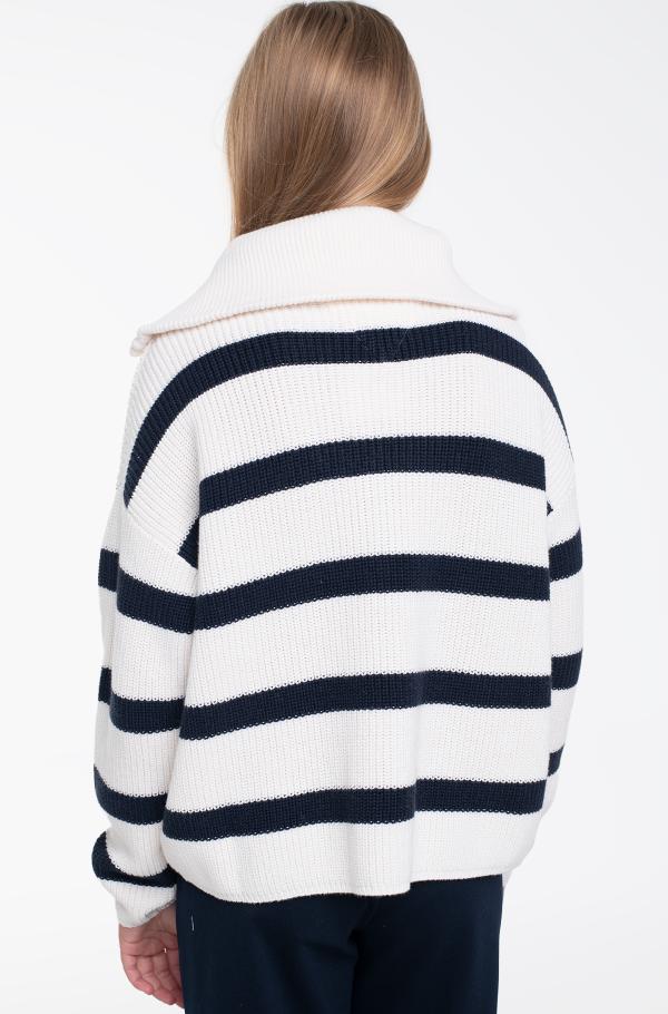 パーカー・フーディ Eleventy Stripe-Detail Wool Sweatshirt パーカー・フーディ Eleventy Stripe-Detail Wool Sweatshirt