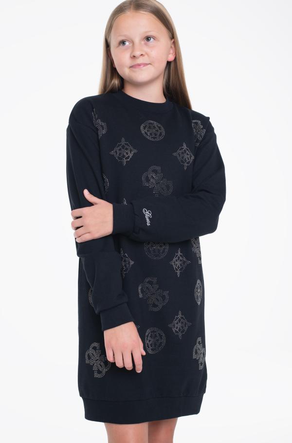 black Dress J4YK19 KA6V4 Guess Kids Girls Dresses black Dress J4YK19 KA6V4 Guess Kids Girls Dresses Denim Dream e store