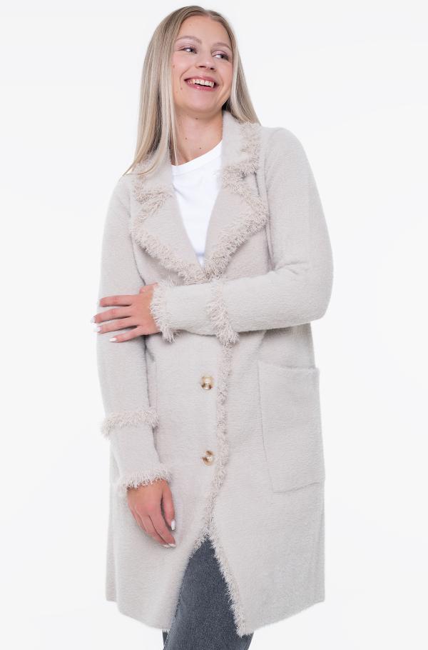 Fleece Jacket Reversible Jacket Hailys Jacke Leo Rino Pelle