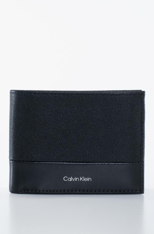 【 】大人気！CK Must ウォレット black【関税込】 black Wallet CK MUST BIFOLD 5CC W/COIN K50K512678 Calvin