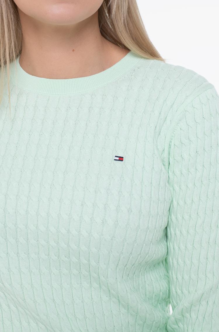 LXY Megztinis CO CABLE FINE GG C-NK LS SWT Tommy Hilfiger