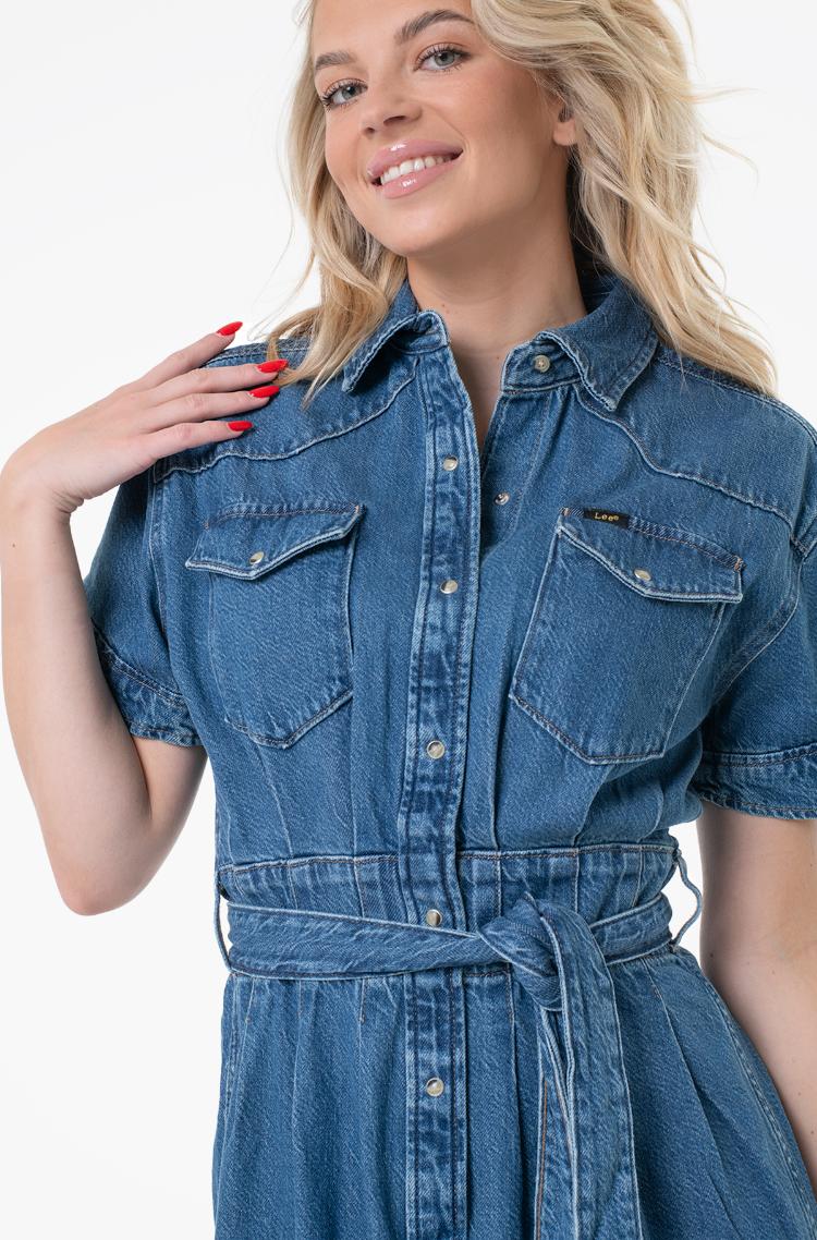 BERRY BOWL Denim dress 112363646 Lee, Women Maxi dresses BERRY BOWL Denim  dress 112363646 Lee, Women Maxi dresses | Denim Dream E-pood