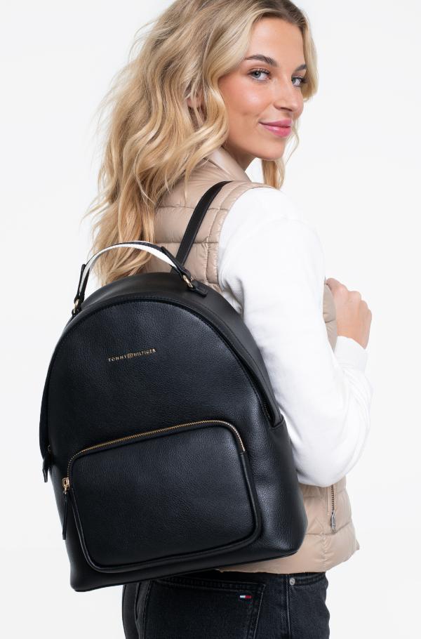black Backbag TH LOGOTAPE BACKPACK Tommy Hilfiger, Women