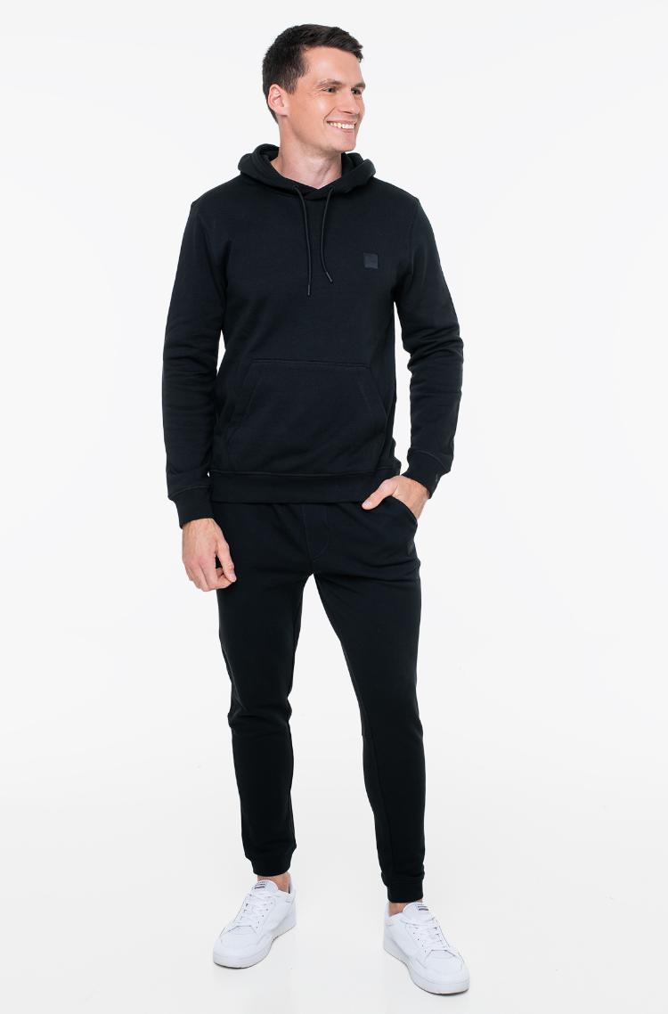 black Hoodie 50509314 Boss Orange, Men Sweatshirts black Hoodie