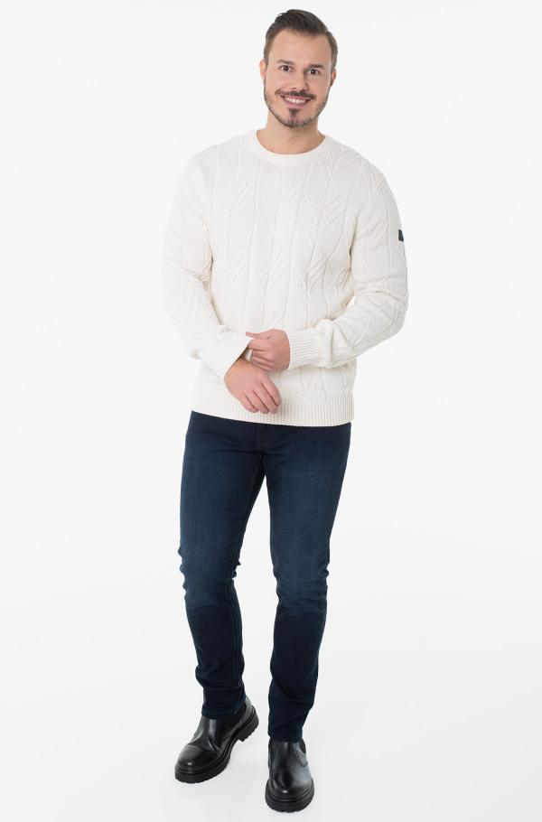 cream white Knitwear 1048736 Tom Tailor, Men Knitwear cream white