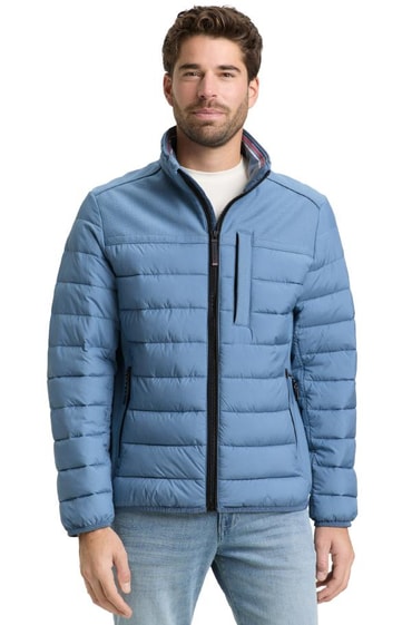 TOM TAILOR Denim Heren 1046902 jas, 11848-Jungle Soil Green, L, 11848 - Jungle Soil Groen, L
