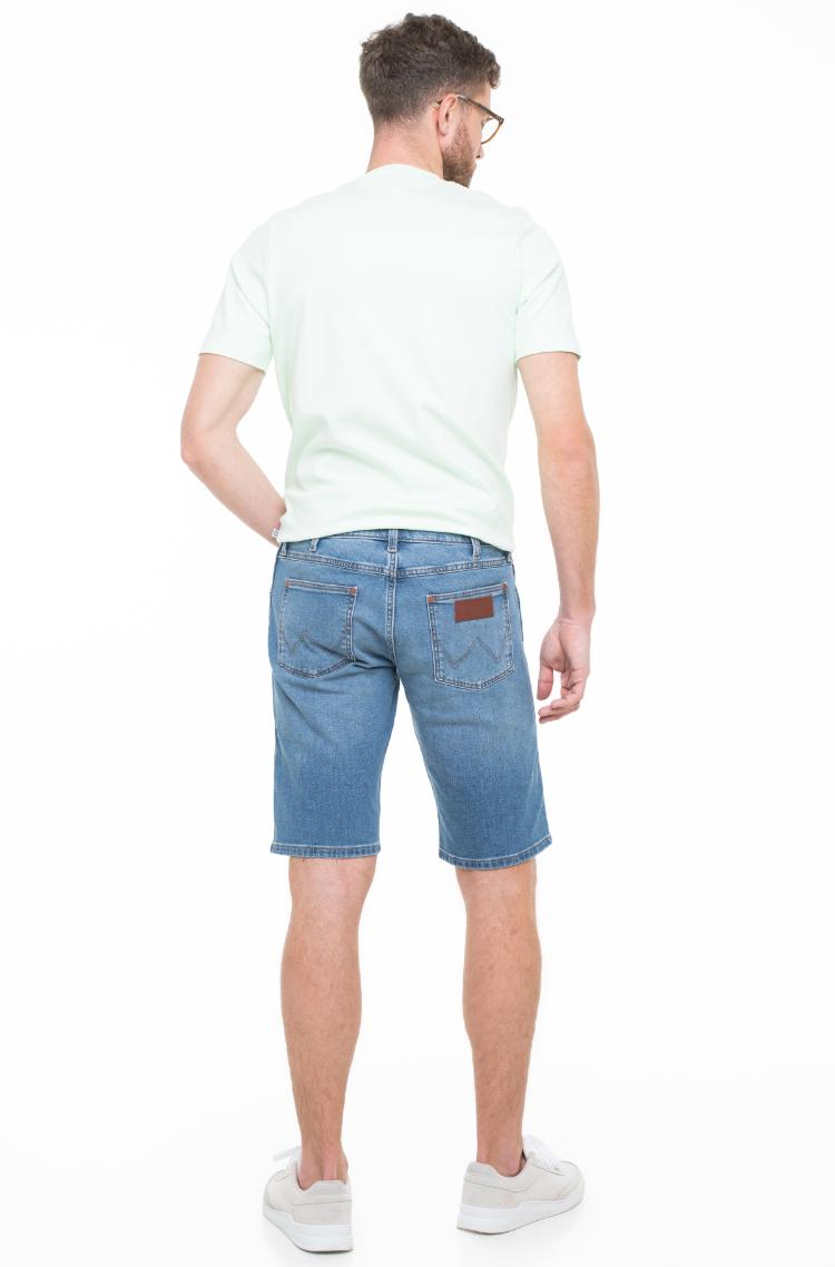 ハル③ HARBOR BLUE Džinsiniai šortai 112378707 Wrangler, Vyrams Šortai