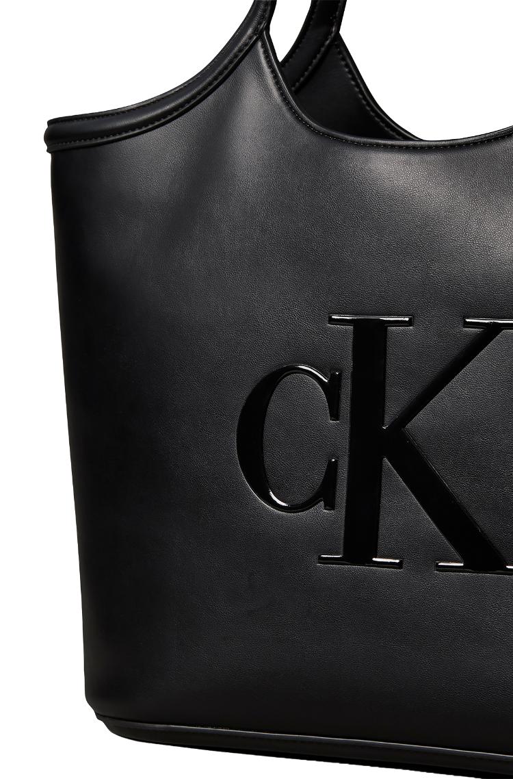 black Handbag BOLD CK SHOPPER LV04F3562G Calvin Klein, Women 